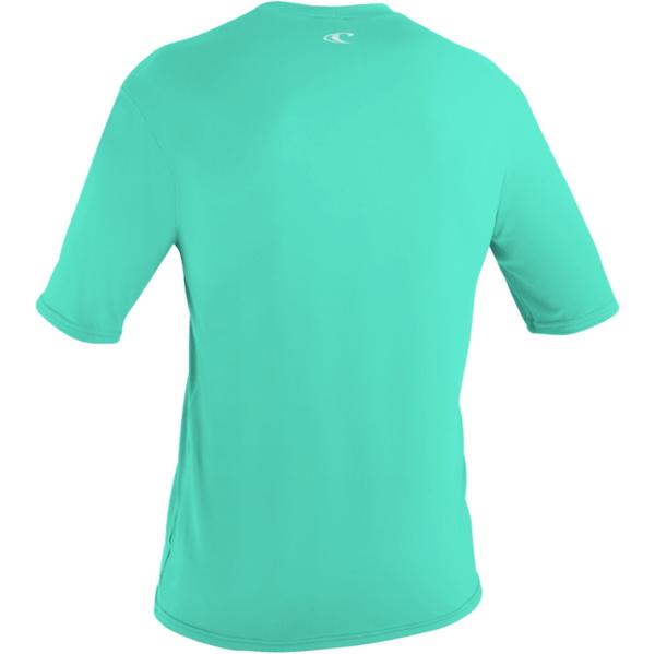 2026 O'Neill Peuter Basic Skins Zonnehemd Met Korte Mouwen 5710G - Light Aqua